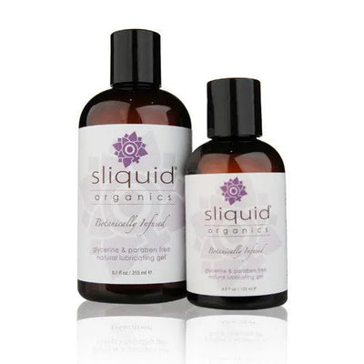 Sliquid Organics Natural Gel Thick Lubricant - 255ml - PlayBlue