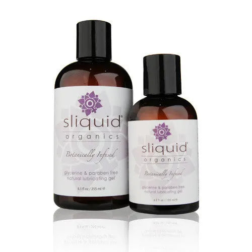 Sliquid Organics Natural Gel Thick Lubricant - 255ml - PlayBlue