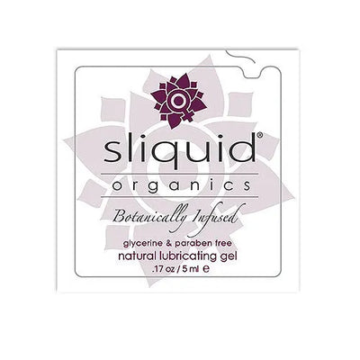 Sliquid Organics Natural Gel Thick Lubricant - 255ml - PlayBlue