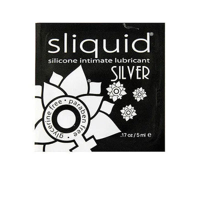Sliquid Naturals Silver Silicone Lubricant - 255ml - PlayBlue
