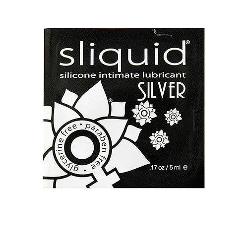 Sliquid Naturals Silver Silicone Lubricant - 255ml - PlayBlue