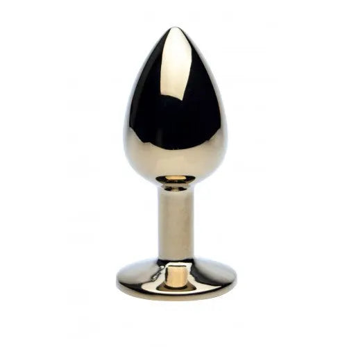 Precious Metals Gold Anal Plug - Large - PlayBlue