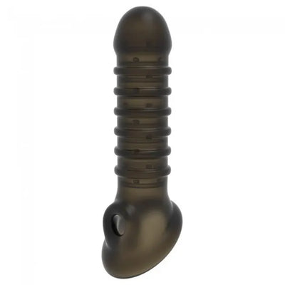 Emperor Ribbed Penis Sleeve - PlayBlue