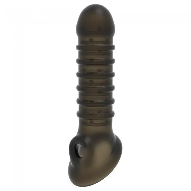 Emperor Ribbed Penis Sleeve - PlayBlue