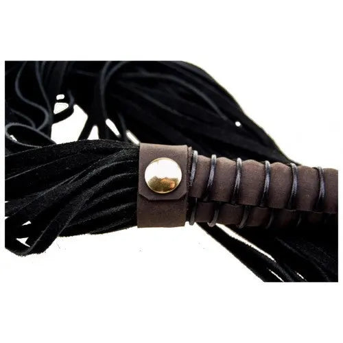 BOUND Nubuck Leather Flogger - PlayBlue