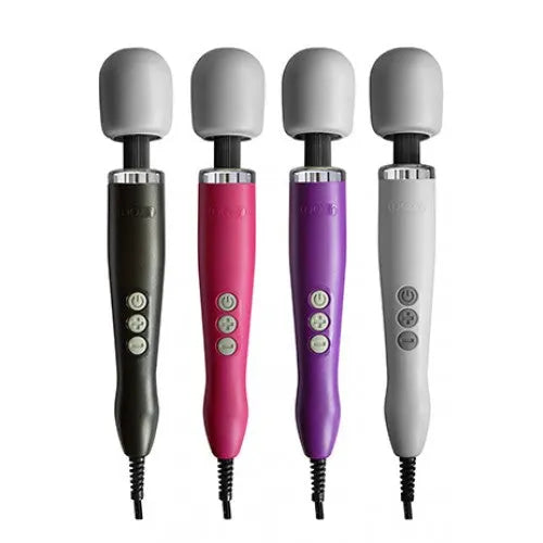 Doxy Massager Mains Operated Wand - Purple - PlayBlue