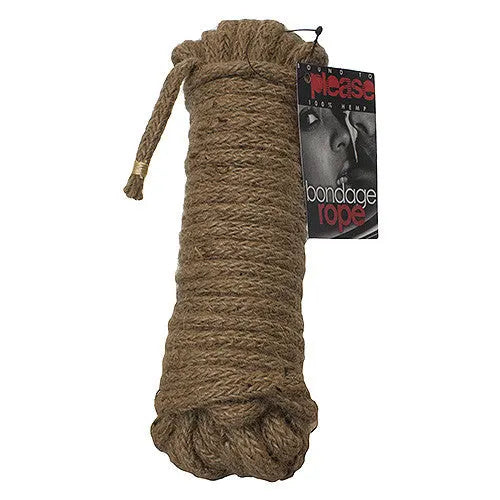 Bound to Please Bondage Rope Hemp - PlayBlue