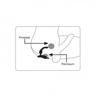 Rocks Off O-BOY Beginners Vibrating Prostate Massager - PlayBlue
