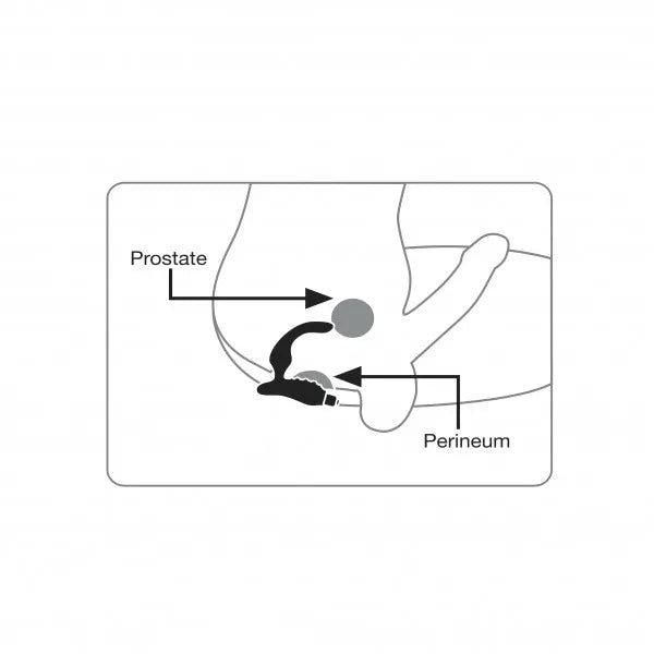 Rocks Off O-BOY Beginners Vibrating Prostate Massager - PlayBlue
