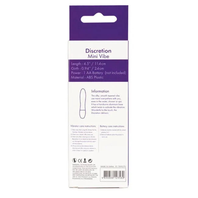 Discretion Bullet Vibe - Purple - PlayBlue