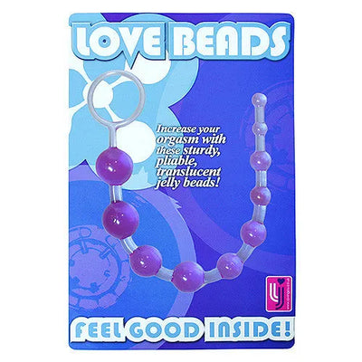Loving Joy Anal Love Beads - PlayBlue