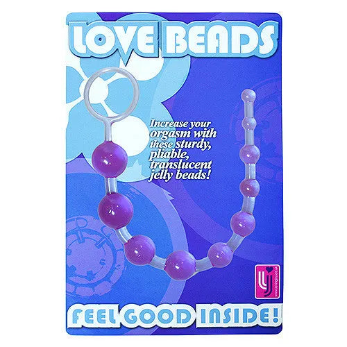 Loving Joy Anal Love Beads - PlayBlue