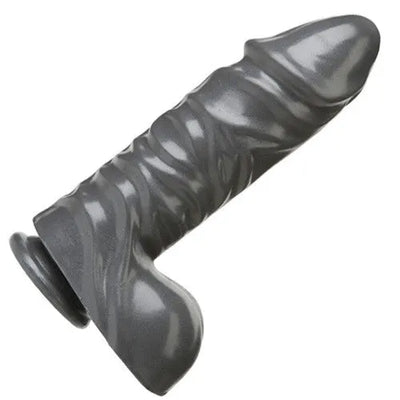 Doc Johnson American Bombshell Ballistic Dildo - PlayBlue