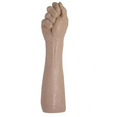13.5" Very Realistic Fist & Forearm Shaped Dildo - Flesh