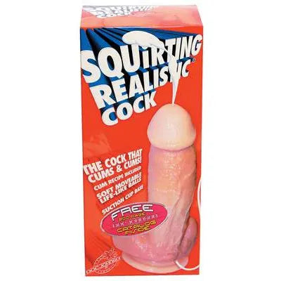 Squirting Cock 7" Flesh