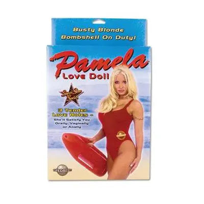 Pamela - Busty Blonde Love Doll - 3 Penetrating Holes, Full Size - PlayBlue