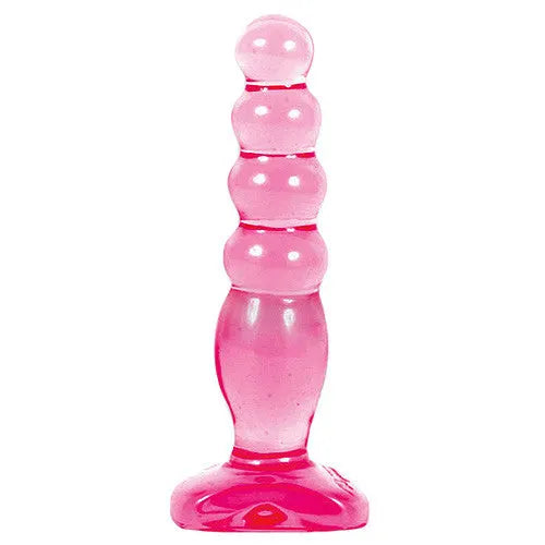 Doc Johnson Crystal Jelly Anal Delight - PlayBlue