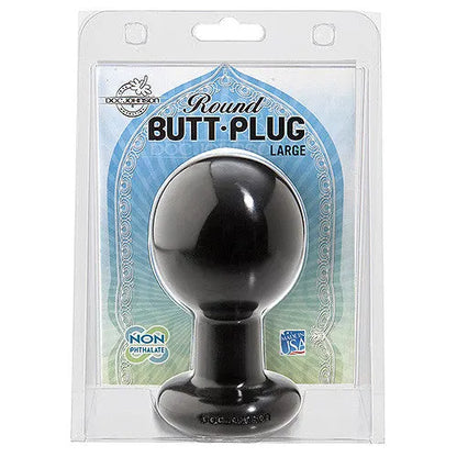 Doc Johnson Round Butt Plug - Medium