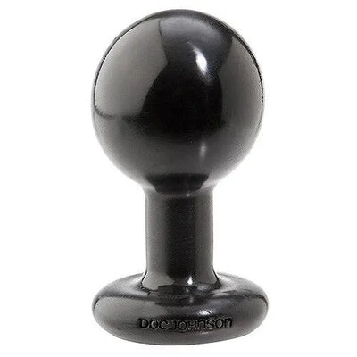 Doc Johnson Round Butt Plug - Small - PlayBlue