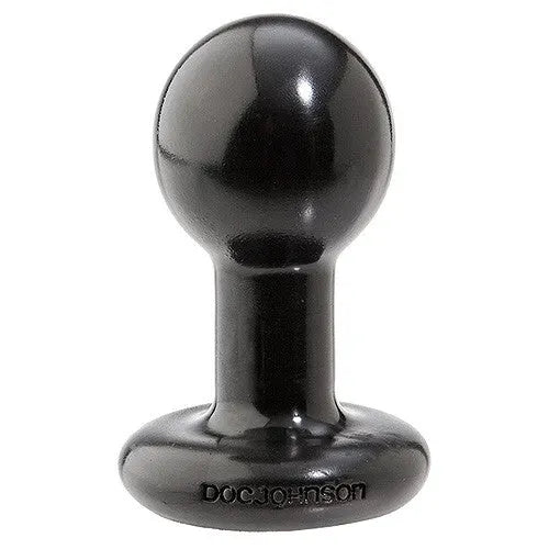 Doc Johnson Round Butt Plug - Small - PlayBlue