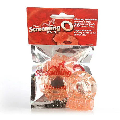 Screaming O Plus Vibrating Ring  PlayBlue