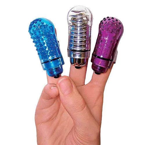 Screaming O FingO Vibrator - PlayBlue