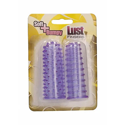 Lust Fingers - Soft and Bumpy Sleeves - PlayBlue