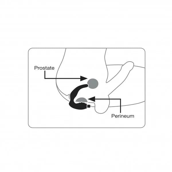 Rocks Off Naughty Boy Vibrating Prostate Massager - PlayBlue