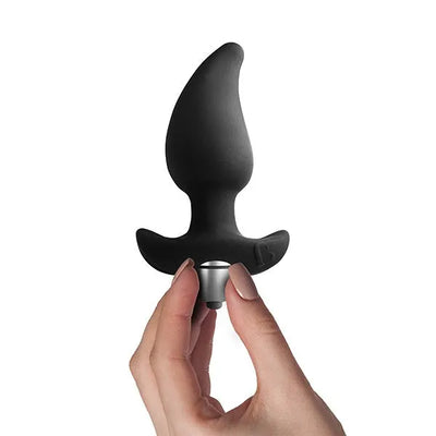Rocks Off Butt Quiver 7 Speed Vibrating Butt Plug - PlayBlue