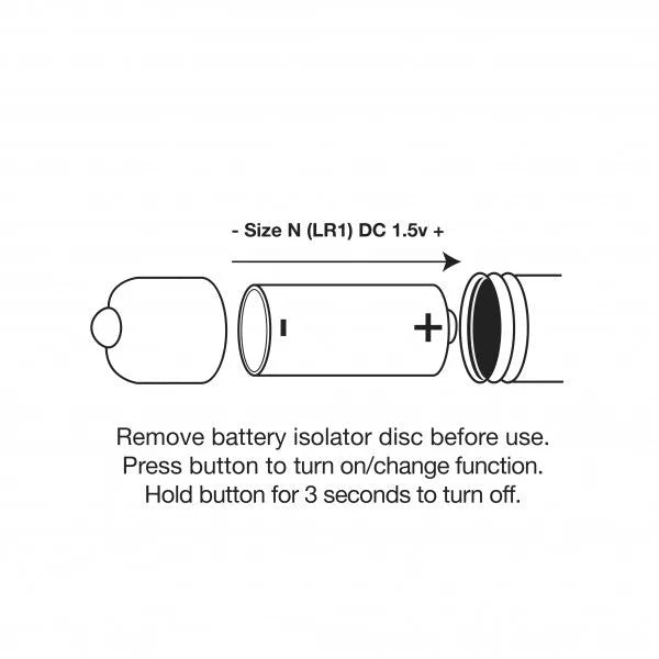 Rocks Off Butt Quiver 7 Speed Vibrating Butt Plug - PlayBlue
