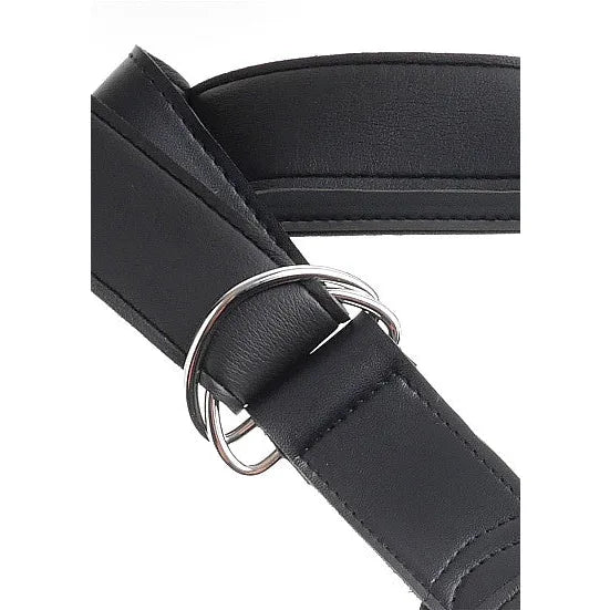 King Cock Strap-on Harness - with 8 Inch Cock - Skin - PlayBlue