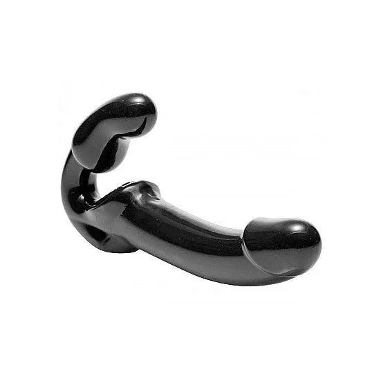 Revolver Strapless Strap On G-Spot Dildo - PlayBlue