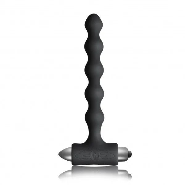 Rocks Off Pearls Petite Sensations Anal Vibrating Beads - Black - PlayBlue