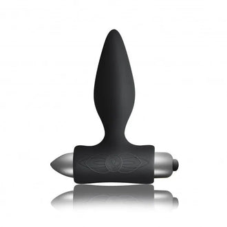 Rocks Off Plug Petite Sensations Anal Vibrating Plug - Black - PlayBlue
