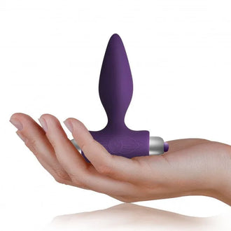 Rocks Off Plug Petite Sensations Anal Vibrating Plug - Black - PlayBlue