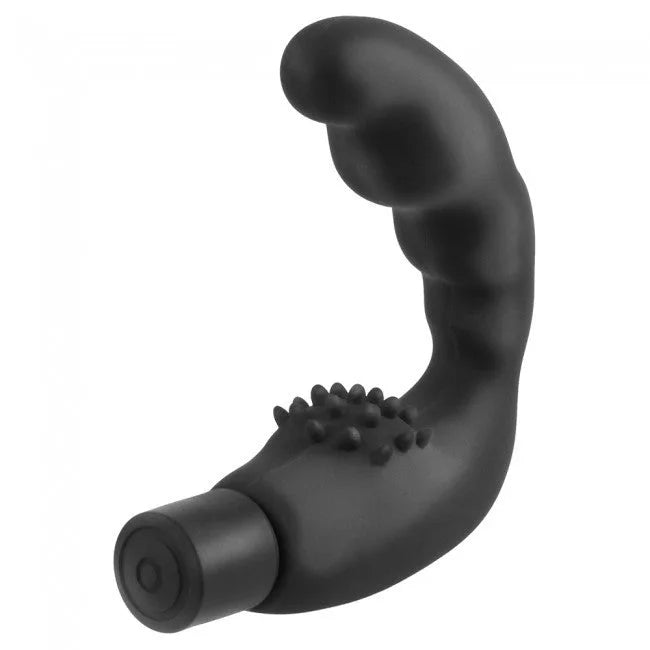Vibrating Reach Around Anal Prostate Vibrator - PlayBlue