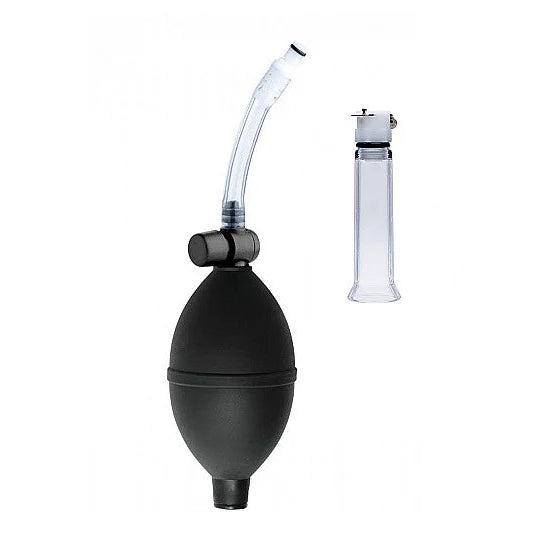 Size Matters Clitoral Pumping System with Detachable Acrylic Cyl - PlayBlue