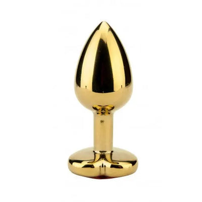 Precious Metals Heart Shaped Anal Plug - Silver - PlayBlue