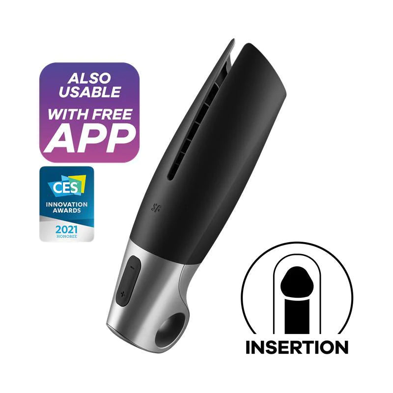 Satisfyer - Power Masturbator - The Ultimate Male Toy - PlayBlue