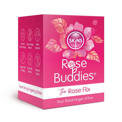 Skins Rose Buddies - Rose Flix - Silicone Oral Play - PlayBlue