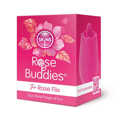 Skins Rose Buddies - Rose Flix - Silicone Oral Play - PlayBlue