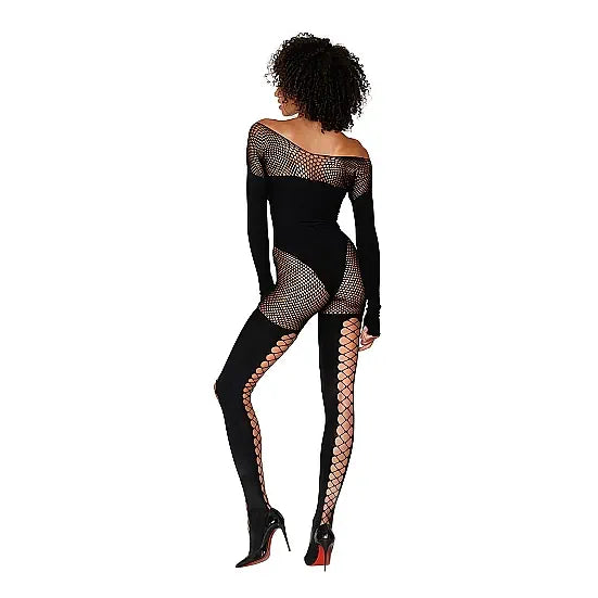 DreamGirl - Diamond Bodystocking - One Size - PlayBlue